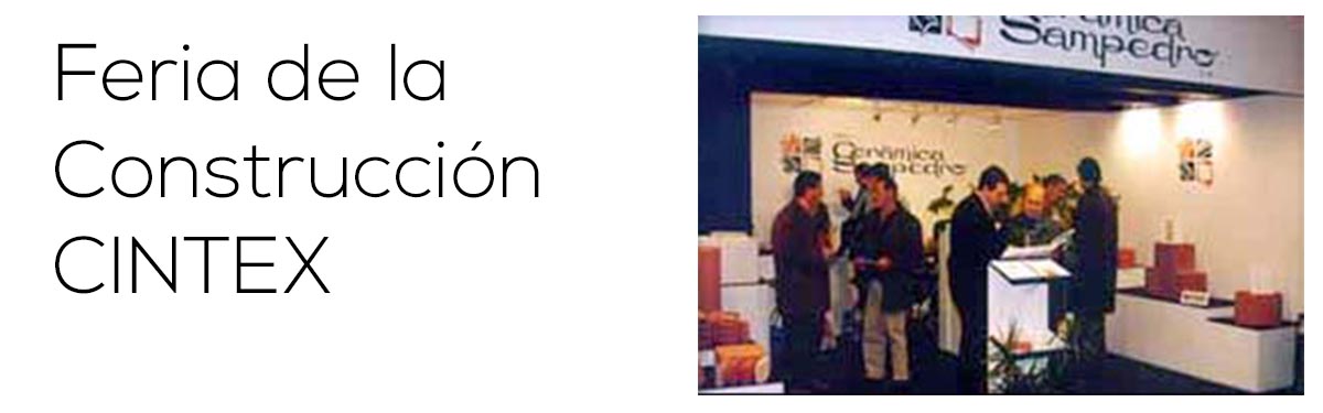 Feria de Bilbao : presentación del bloque Termoarcilla Rectificado