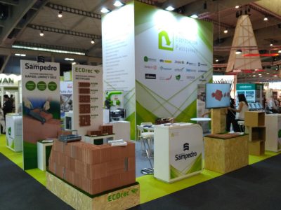 Cerámica Sampedro presenta ECOrec® en la 20 Barcelona Building Construmat